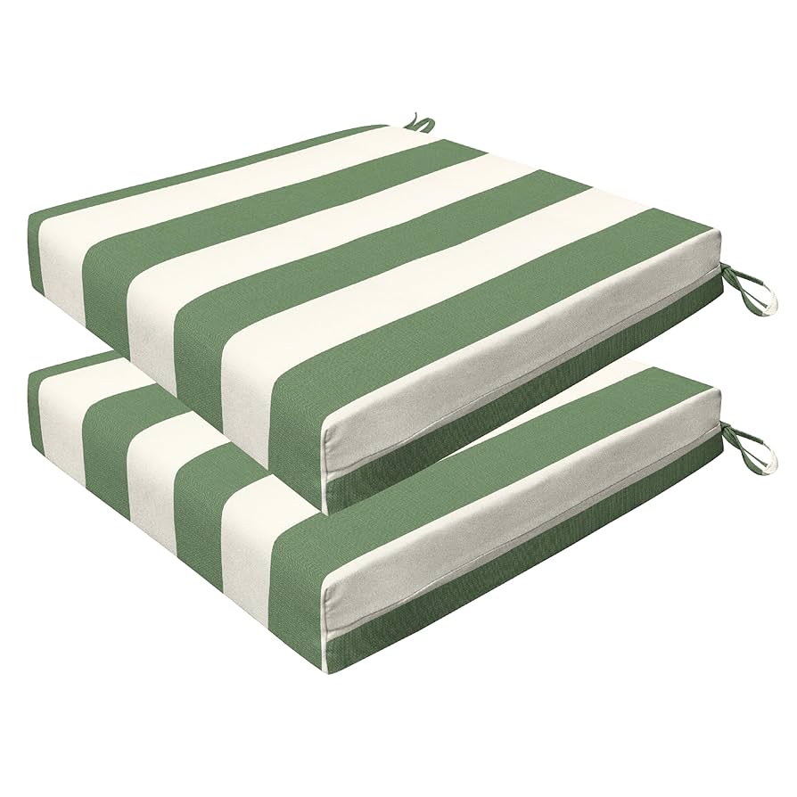 Amazon.com : Honeycomb Outdoor Set of 2 Seat Pads, 20 x 20